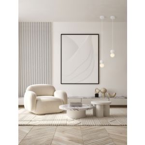 Zero Sandy White Gypsum & Opal Glass LE