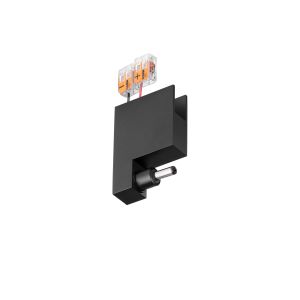 IVY Sandy Black Aluminium Connector, Spa