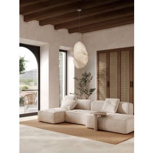 Esperia Mulberry Silk Sandy White Base