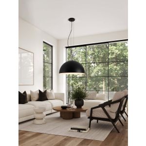Tholos Sandy Black & Inner Matt White Me