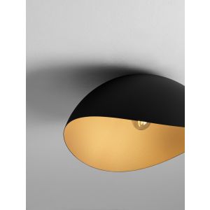 Opsi Sandy Black & Inner Gold Metal LED