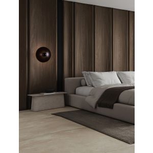 Edem Sandy Black Aluminium & Steel LED