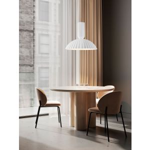 AMMOS White Gypsum LED E27 1x12Watt 100