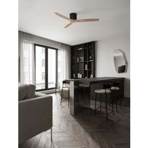 Ninemia Sandy Black Metal Base & Natural