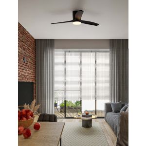 Aloa Sandy Black Metal & Acrylic Black W