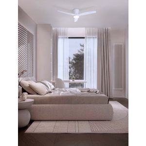 Aloa Sandy White Metal & Acrylic White W