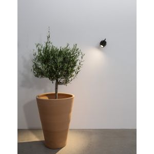 FEND Black Aluminium & Glass LED 10 Watt