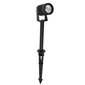 STAKE Black Aluminium & Glass LED 5 Watt