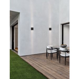 ELIO Dark Anthracite Aluminium & Glass L