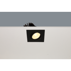 LED spot WV95 vierkant zwart