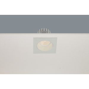 DL wit vierk verzonken dim vast 8W IP44