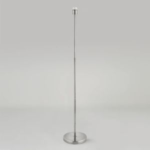 Olympia Floor, E27, Satin Nickel