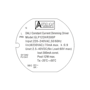TRIAC driver GLP 12W 300mA DALI dimbaar
