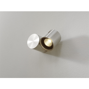 PL alu "Mayen" Ø7,2cm 8,6h LED 7W 2700K