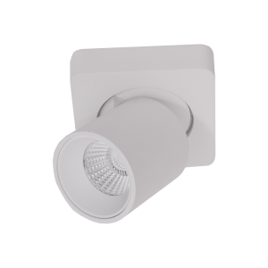 PL wit 1-lichts spot IP20 LED 6W 2700K 5