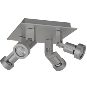 PL alu 4l "Tech" 23x23cm excl GU10 50W