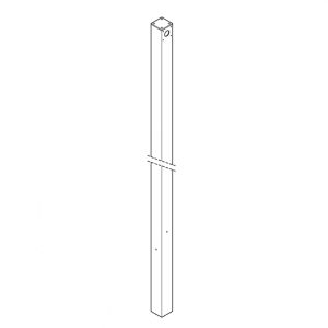 Palo Flag H 3000 mm Bianco