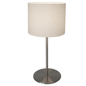 Tafellamp staal rond E27