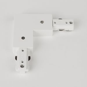 Track 'L' Connector White