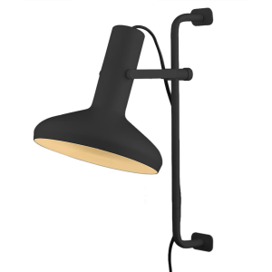 Wandlamp Vectro zwart E27 22cm