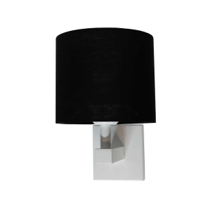 E27 WI bedlamp excl. off-white kap & sch