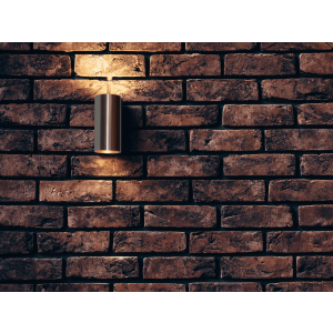 Wandlamp WLB alu IP54 LED 8W 2700K dim