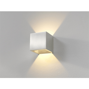 Wandlamp WLC alu IP54 LED 6W 2700K d