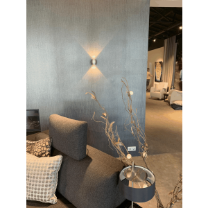 Wandlamp WLD alu IP54 LED 6W 2700K dim