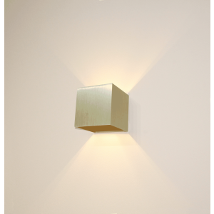 WL mat goud 1l "Gymm" kubus 10x10x10cm e