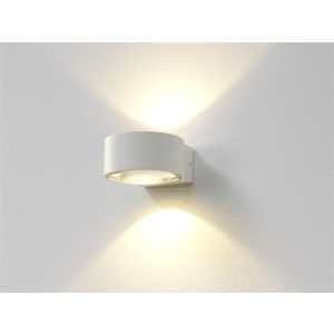 Wandlamp WLH wit IP54 LED 6W 2700K dim