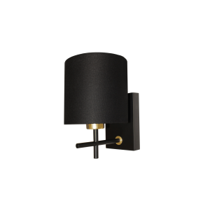 Wandlamp MOKKA - Zwart