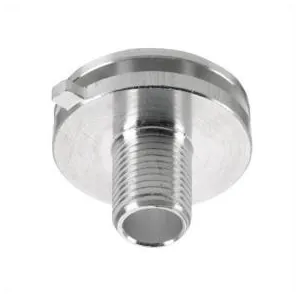 Alu nippel draaibaar M10 L17mm alu
