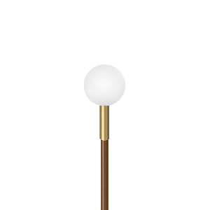 Linfa O 120 LED 3K 2W Marrone Ottone
