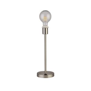 EU Olympia Table, E27, Satin Nickel
