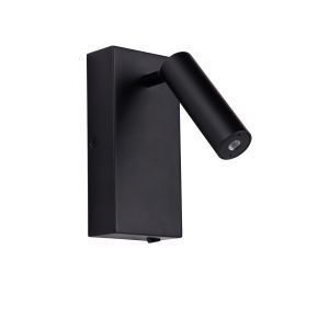 Victoria LED, 1W 3000k, Matt Black