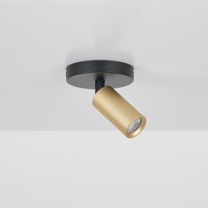 Ciara Mini GU10 Spotlight, Gold & Black