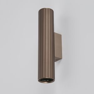 Anna GU10 Fluted Up & Down Wall Light, A