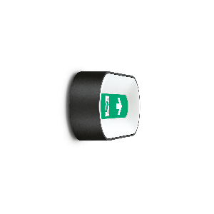 Ross 280 Emergenza LED 2.7K 9W Nero Em.