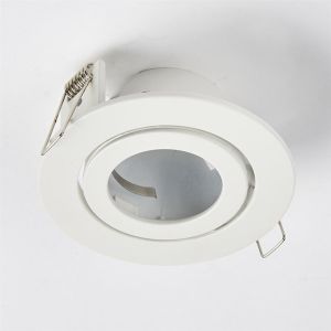 Recessed Wall Washer, GU10, Matt White