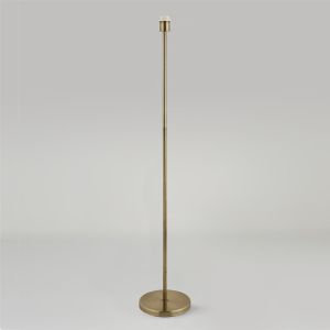 EU Olympia Floor Base, E27, Antique Bras