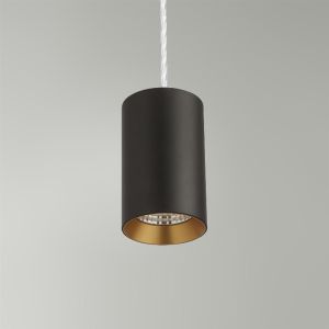 Lyra Pendant, 10W, 3000k, TRIAC, Black/g