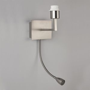 Pimlico Reader, E27, Satin Nickel