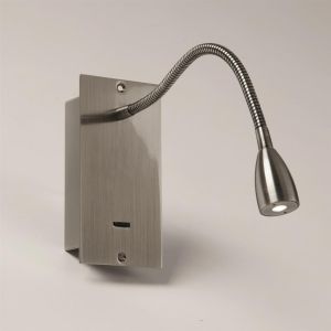 Chelsea Recessed, 1W 3000k, Satin Nickel