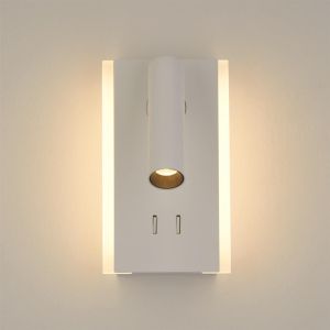 Dalston Backlit LED Reading Light, Black