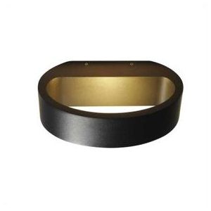 Eye, zw/goud, 9W, 2700K, 720Lm, dim,IP54