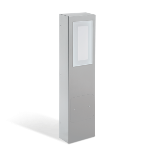Kit 01 Stile Post LED 3K 6W Corten