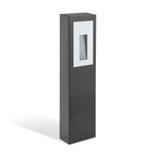 Kit 02 Stile Post LED 3K 3W Nero