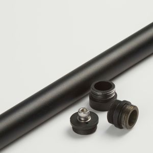 300mm Pole Set To Suit Farringdon, Black