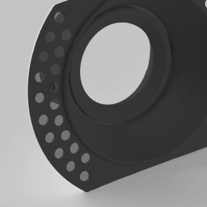 Slim Trimless Adjustable, GU10, Black