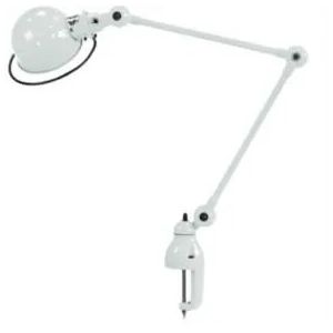 Loft met tafelklem ivoor (RAL1015)